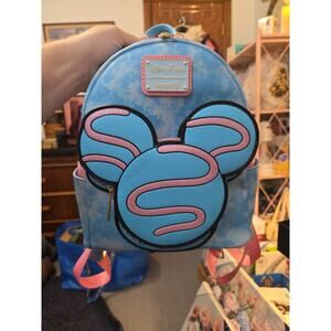 Disney Parks Eats Collection Macaron Mini Loungefly Backpack 2024 NWT Retail $88